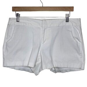 OLD NAVY | Women's Classic White Cotton Blend Pixie Shorts | Size 12